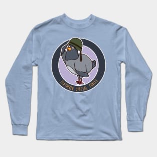 Pigeon special forces Long Sleeve T-Shirt